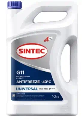 Антифриз Sintec Universal синий G11 (-40) 10 кг