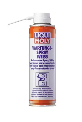 Смазка грязеотталкивающая LiquiMoly Wartungs Spray белая 250 мл