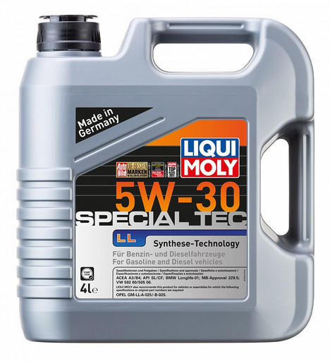 Масло моторное Liqui Moly Special Tec LL 5/30 API SL/CF