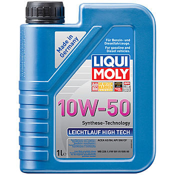 Масло моторное Liqui Moly LeichtLauf High Tech 10/50 API SM/CF