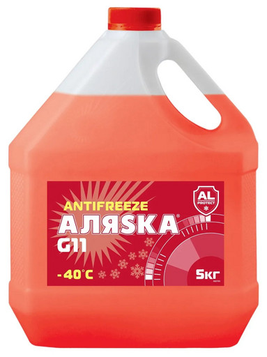 Антифриз Аляска G-11 -40 зеленый