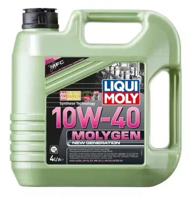 Масло моторное LiquiMoly 10W-40 Molygen синтетическое SL/CF А3/В4 4л