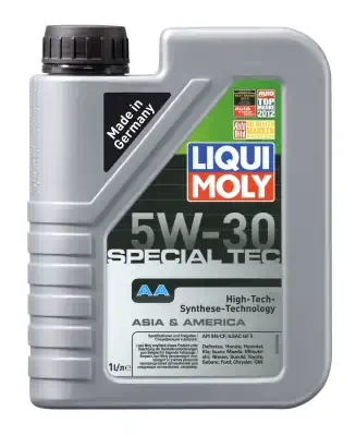 Масло моторное LiquiMoly 5W-30 Special Tec AA синтетическое SP Ilsac GF-6A 1л