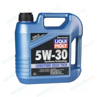 Масло моторное LiquiMoly 5W-30 Longtime High Tech HC синтетическое SM/CF А3/В4/C3 4л