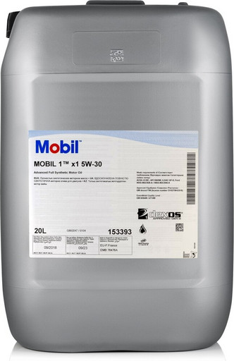 Масло моторное Mobil 1 X1 5/30 API SN/CF