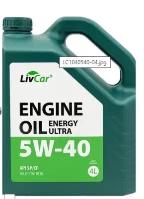 Масло Livcar 5/40 ENGINE OIL ENERGY ULTRA синтетическое SP/CF 4 л