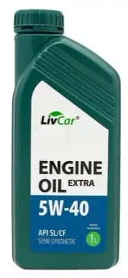 Масло Livcar 5/40 ENGINE OIL EXTRA синтетическое SL/CF 1 л