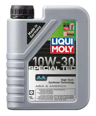 Масло моторное LiquiMoly 10W-30 Special Tecl AA НС синтетическое SM/CF 1л