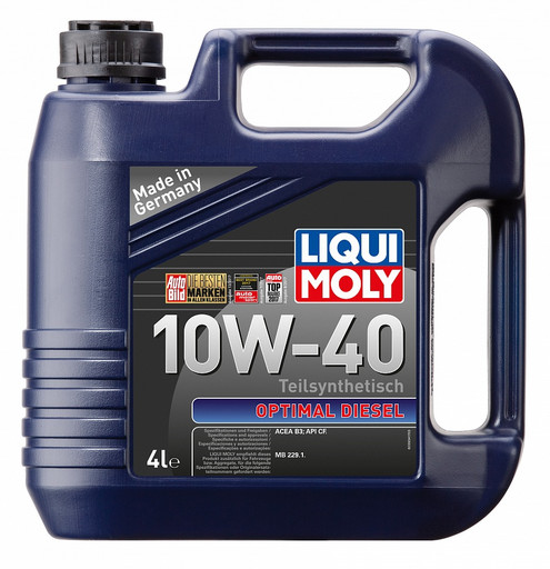 Масло моторное Liqui Moly Optimal Diesel 10/40 API CF ACEA B3