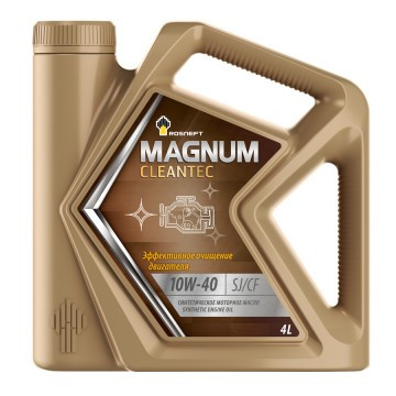 Масло моторное Роснефть Magnum Cleantec 10/40 API SJ/CF