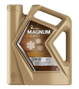 Масло моторное Роснефть Magnum Coldtec 5/30 API SN/CF