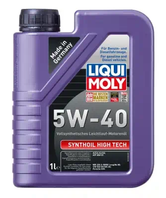 Масло моторное LiquiMoly 5W-40 Synthoil High Tech синтетическое SN А3/В4 1л