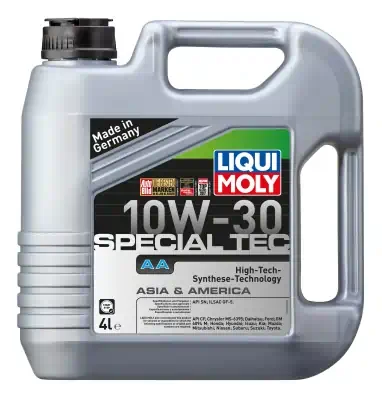 Масло моторное LiquiMoly 10W-30 Special Tecl AA НС синтетическое SM/CF 4л