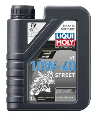 Масло моторное LiquiMoly 4T 10W-40 Motorbike Street синтетическое 1л