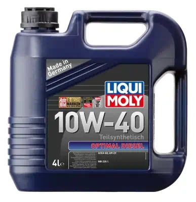 Масло моторное LiquiMoly 10W-40 Optimal Diesel HC п/синтетическое CF В3 4л