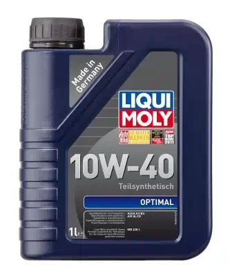 Масло моторное LiquiMoly 10W-40 Optimal HC синтетическое SL/CF А3/В3 1л