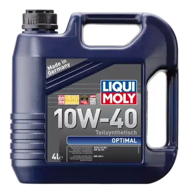 Масло моторное LiquiMoly 10W-40 Optimal HC синтетическое SL/CF А3/В3 4л