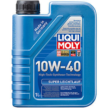 Масло моторное Liqui Moly Super LeichtLauf 10/40 API SN