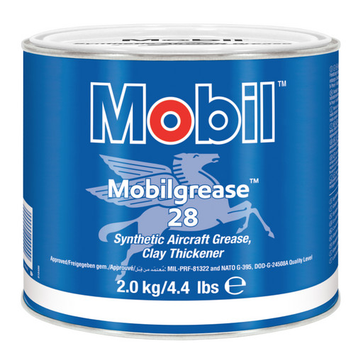 Смазка низкотемпературная пластичная Mobil Mobilgrease 28 NLGI 1,5