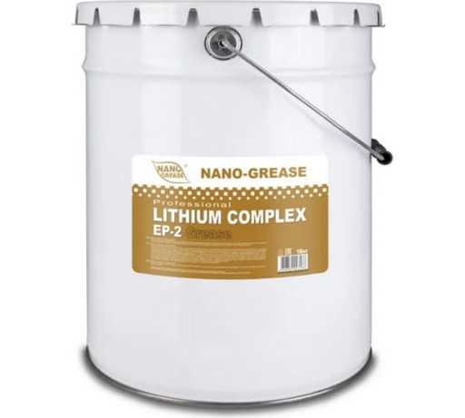 Смазка NANO GREASE LITHIUM COMPLEX Grease EP-2 NLGI 2