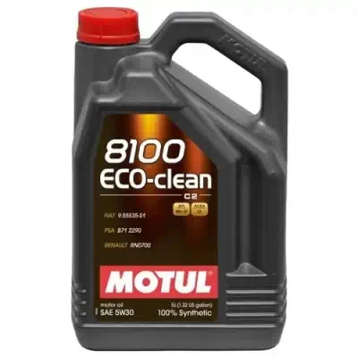 Масло моторное Motul 8100 5W-30 Eco-Clean C2 синтетическое 5л