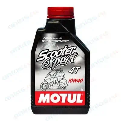 Масло моторное Motul мототехника 4T Scooter Expert 10W-40 MB минеральное 1л