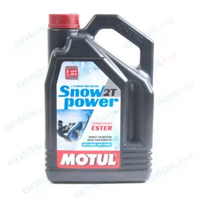 Масло Motul снегоходы 2Т Snowpower 4л