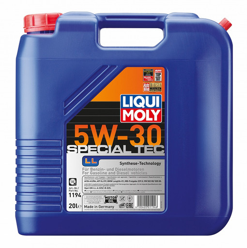 Масло моторное Liqui Moly Special Tec LL 5/30 API SL/CF