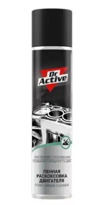 Жидкость для раскоксовки двс Sintec Dr.Active Foam Carbon Cleaner аэрозоль пенная 400 мл