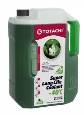 Антифриз TOTACHI SUPER LLC GREEN -40 C зеленый 4 кг