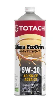 Масло TOTACHI 5/30 Ultima EcoDrive L Fully Synthetic SN/CF синтетическое 1л