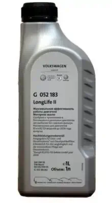 Масло моторное VW 0W-30 Longlife II моторное синтетическое 1л