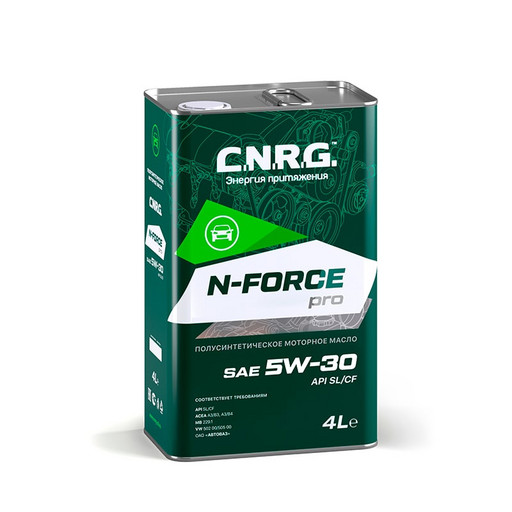 Масло моторное C.N.R.G. N-Force Pro 5/30 API SL/CF ACEA A3/B4