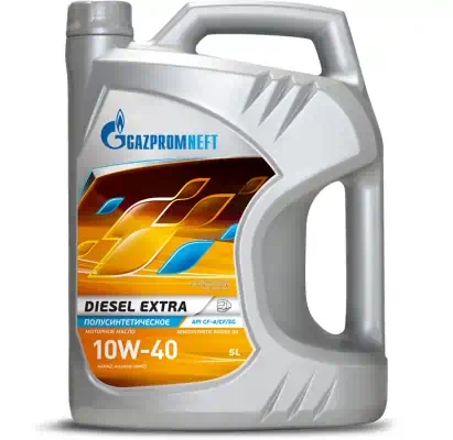 Масло моторное Gazpromneft 10W-40 Diesel Extra CF|CF-4|SG полусинтетическое 5л