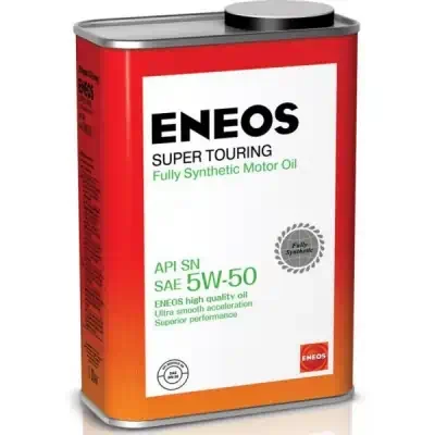 Масло моторное ENEOS 5W-50 SN Super Touring синтетическое 1л