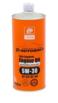 Масло AUTOBACS 5W-30 Fully Synthetic синтетическое SN/CF/GF-5 1л Япония