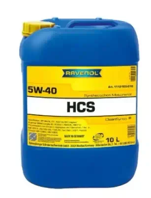 Масло моторное Ravenol 5W-40 HCS A3/B4 CF/SN синтетическое 10л