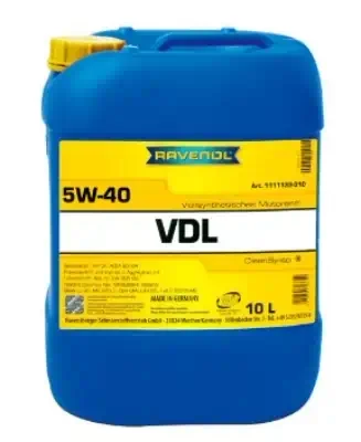 Масло моторное Ravenol 5W-40 VDL B3/B4 CF синтетическое 10л