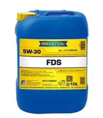 Масло Ravenol 5W-30 FDS A5/A7/B5/B7 CF/SL синтетическое 10л