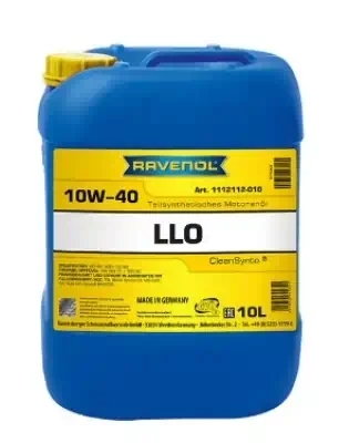 Масло моторное Ravenol 10W-40 LLO A3/B4 SN полусинтетическое 10л