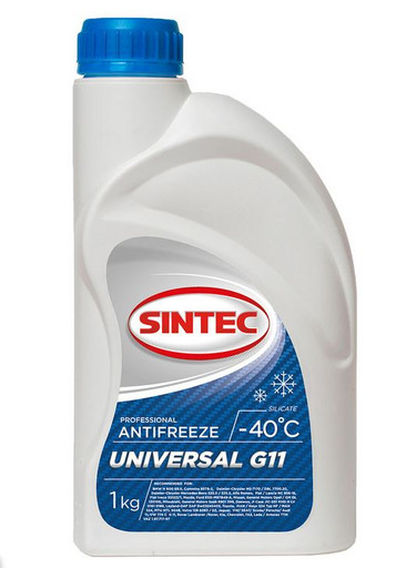 Антифриз Sintec Universal синий G-11