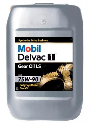 Масло трансмиссионное Mobil Delvac 1 Gear Oil LS 75/90 API GL-5