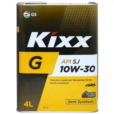 Масло моторное Kixx 10W-30 G SJ (Gold) 4л мет.