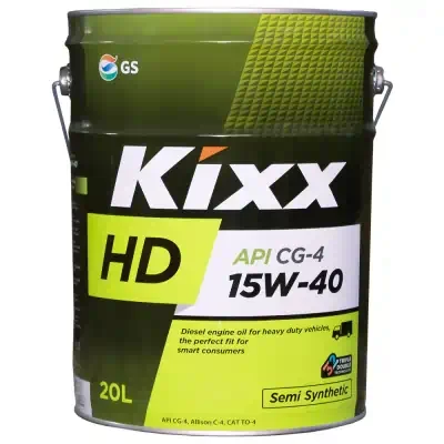 Масло моторное Kixx 15W-40 HD CG-4 (Dynamic) 20л