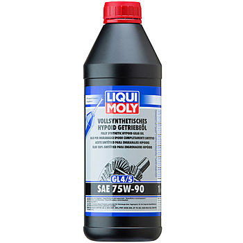 Масло трансмиссионное Liqui Moly Vollsynthetisches Hypoid-Getriebeoil 75/90 API GL4/GL5/MT-1