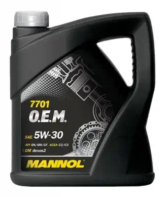 Масло моторное Mannol 5W-30 Energy Formula OP синтетическое 4л