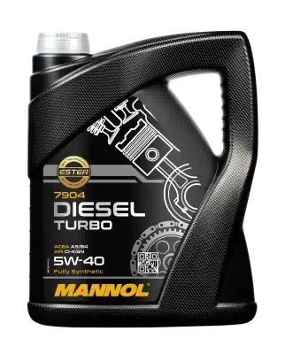 Масло моторное Mannol 5W-40 Diesel Turbo CI-4/SN синтетическое 5л