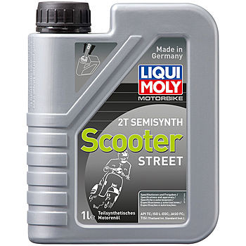 Масло моторное Liqui Moly Motorbike 2T Semisynth Scooter Street API TC