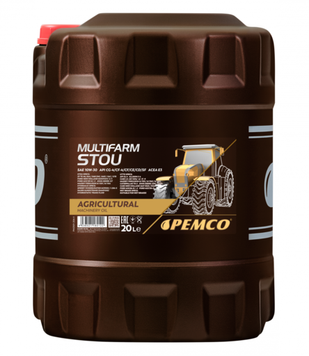 Масло трансмиссионно-гидравлическое Pemco Multifarm STOU 10/30 API CG-4/SF/GL-4/HVLPD