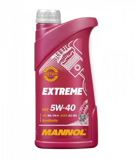 Масло моторное Mannol Extreme 5/40 API SN/CH-4 ACEA A3/B4